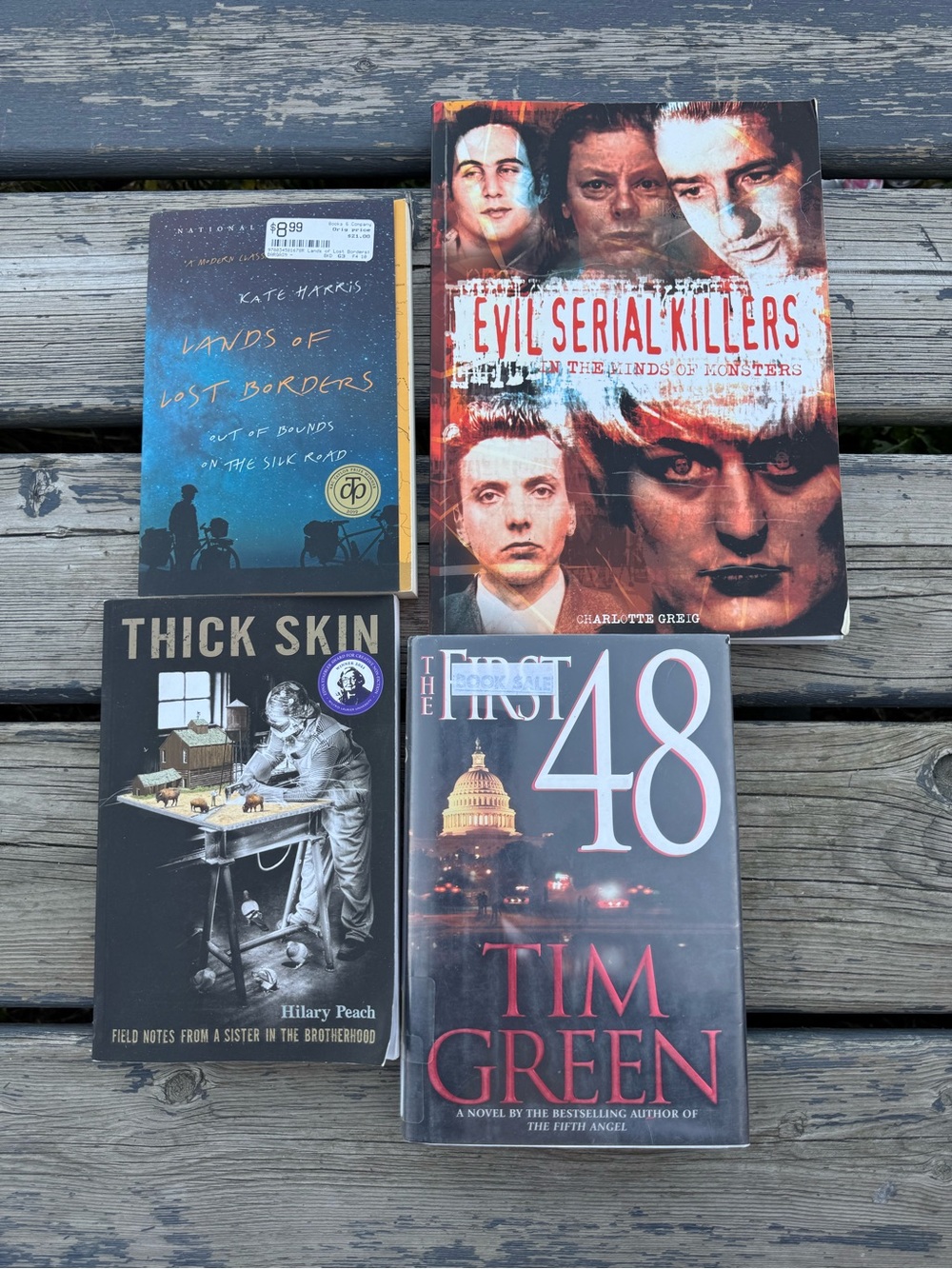 4 non fiction books.